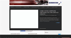 Desktop Screenshot of bluranocchio.com